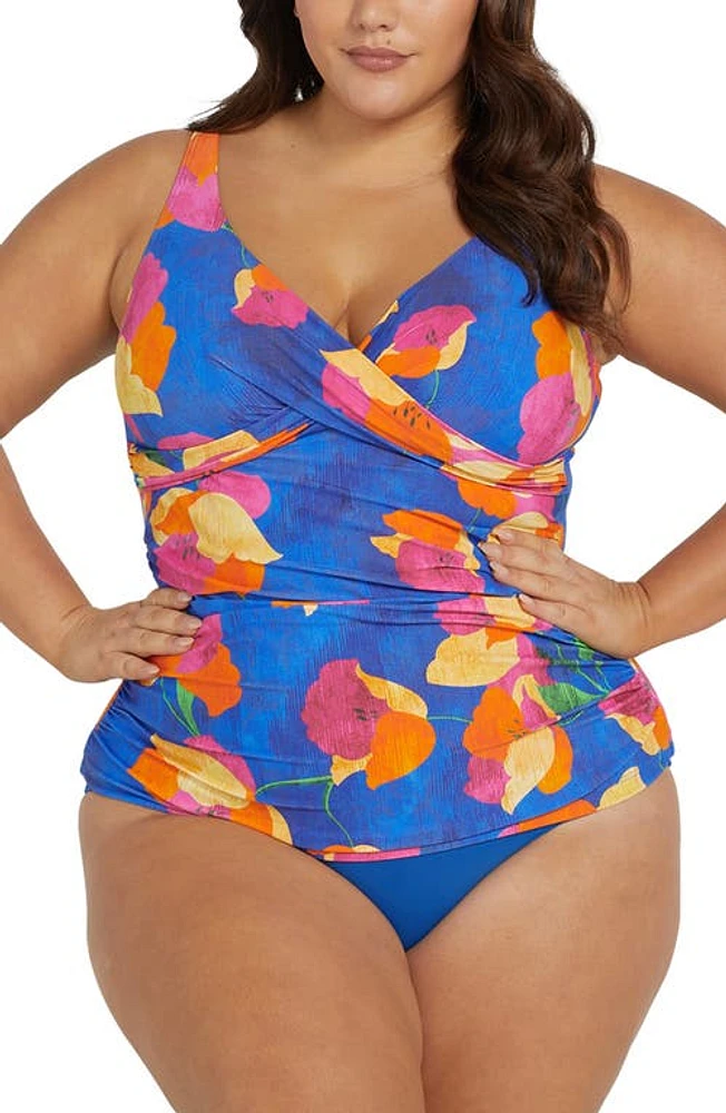 Artesands Au Contraire Delacroix Tankini Top Blue at Nordstrom, Us