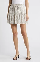 Rails Halsey Floral Tiered Linen Blend Miniskirt Bella at Nordstrom,