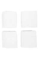 little unicorn 4-Pack Cotton Muslin Blankets in White at Nordstrom