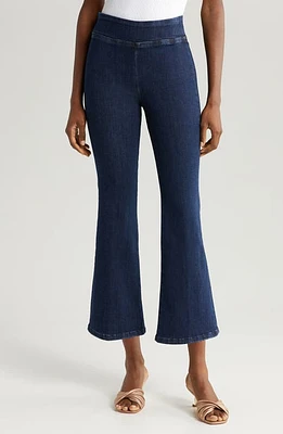 FRAME Jet Set Crop Mini Bootcut Pull-On Jeans Keller at Nordstrom,