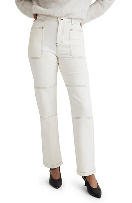 Madewell The '90s Straight Cargo Jeans Lighthouse at Nordstrom,