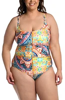 La Blanca Soleil One-Piece Swimsuit Multi at Nordstrom,