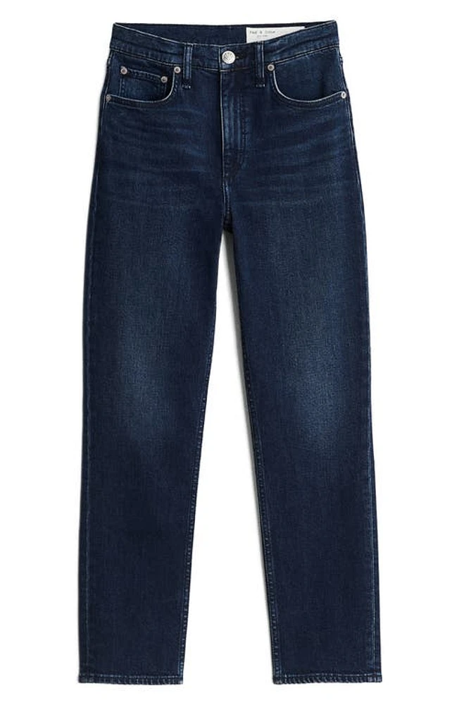 rag & bone Wren High Waist Ankle Slim Jeans Ella at Nordstrom,