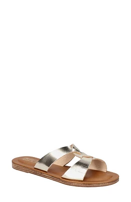 Bella Vita Slide Sandal Champagne at Nordstrom,