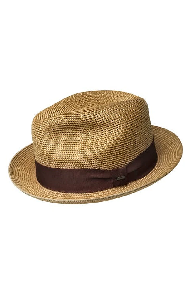 Bailey Craig Woven Fedora Tan at Nordstrom,