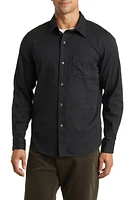 BUCK MASON Draped Twill Button-Up Shirt at Nordstrom,