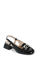 Wonders Chain Detail Slingback Pump Patent at Nordstrom,