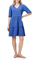 NZT by NIC+ZOE Elbow Sleeve Tiered Dress at Nordstrom,