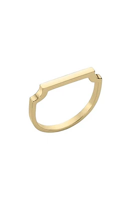 Monica Vinader Signature Thin Ring in Gold at Nordstrom, Size 7