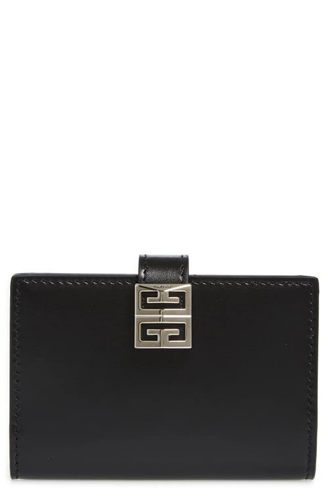 Givenchy 4G Box Leather Card Holder in Black at Nordstrom