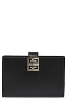 Givenchy 4G Box Leather Card Holder in Black at Nordstrom