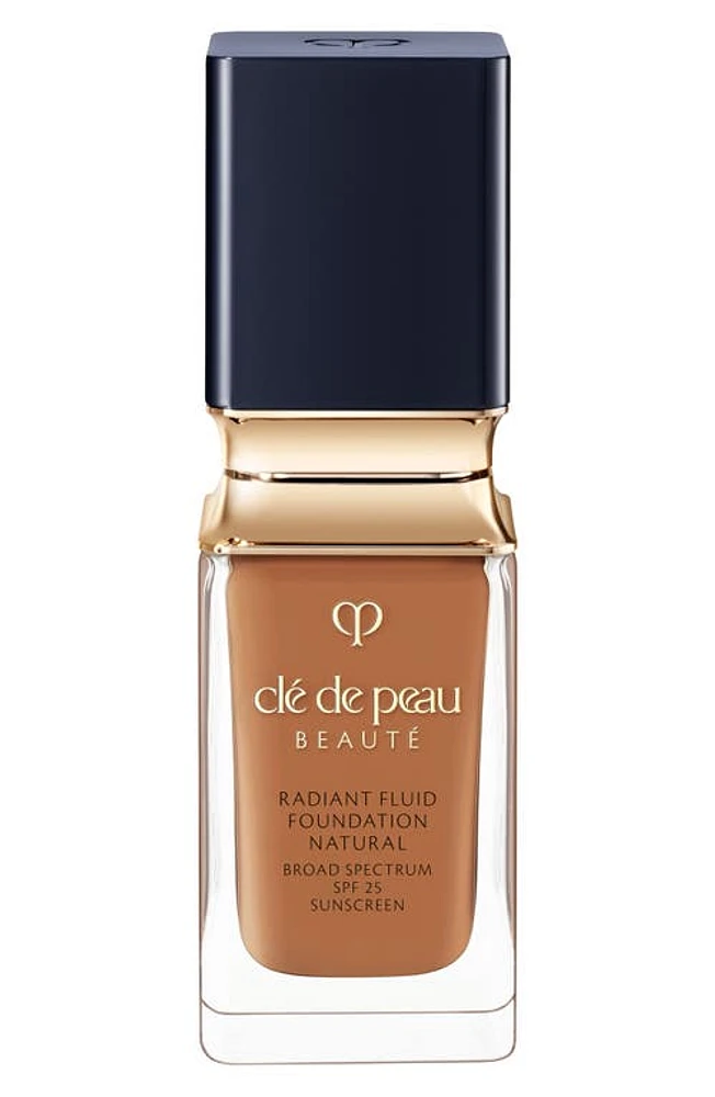 Clé de Peau Beauté Beauté Radiant Fluid Natural Foundation in O80 - Deep Ocher at Nordstrom