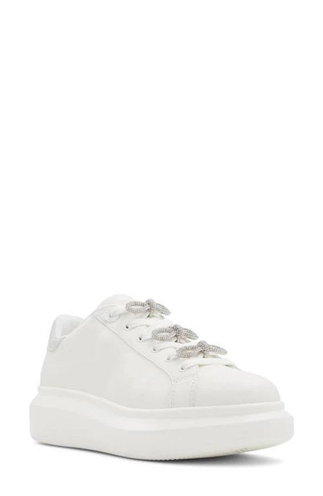 ALDO Merrick Platform Sneaker White at Nordstrom,