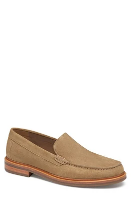 Johnston & Murphy Lyles Suede Loafer Taupe at Nordstrom,