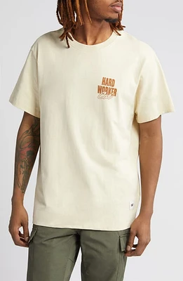 CAT WWR Worker Oversize Graphic T-Shirt Biscotti at Nordstrom,