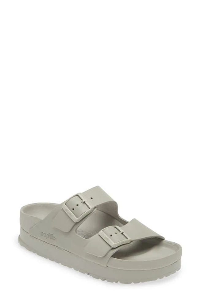 Papillio by Birkenstock Arizona Flex Exquisite Platform Sandal Mineral Gray at Nordstrom,