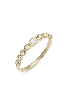 Bony Levy Monaco Mixed Diamond Stackable Ring 18Ky Yellow Gold at Nordstrom,