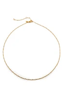 Monica Vinader Fine Twist Choker in Gp at Nordstrom