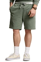 Polo Ralph Lauren French Terry Drawstring Shorts Cargo Green at Nordstrom,