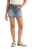 levi's Icon Frayed Denim Miniskirt Right Here Now at Nordstrom,