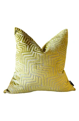 MODISH DECOR PILLOWS Velvet Pillow Cover in Chartreuse at Nordstrom