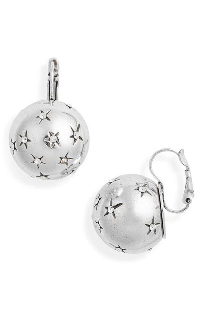 Gas Bijoux Comette Sphere Earrings in Silver at Nordstrom