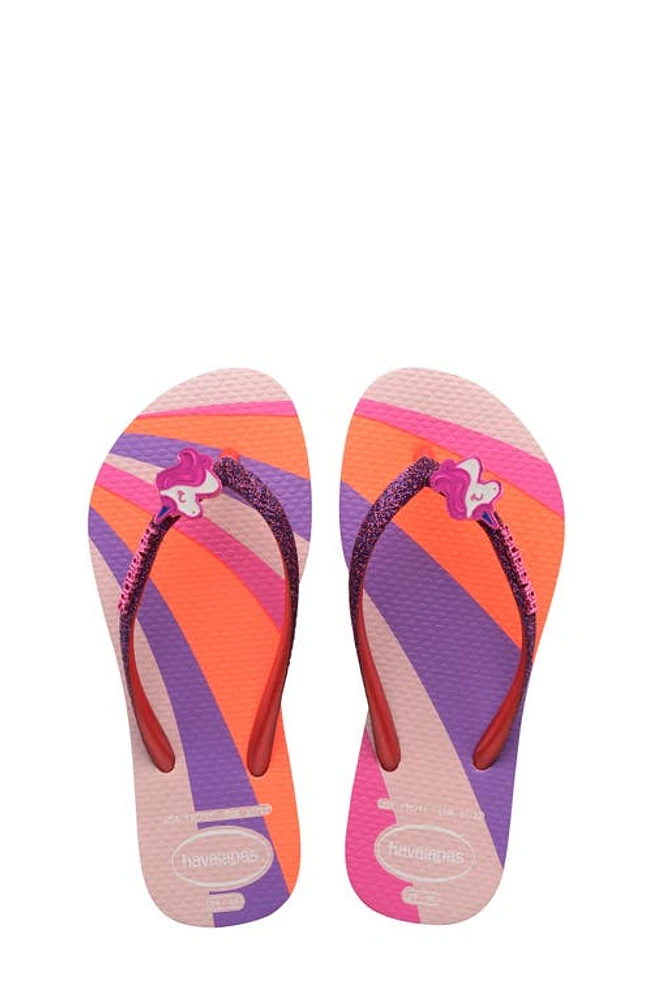 Havaianas Kids' Slim Glitter Flip Flop at Nordstrom,