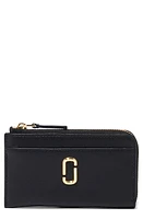 Marc Jacobs The J Marc Top Zip Card Case in Black at Nordstrom