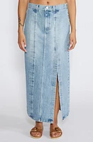 ÉTICA Ingrid Side Slit Denim Skirt Arcadia at Nordstrom,