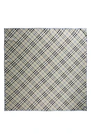 burberry Check Square Silk Twill Scarf in Lichen at Nordstrom