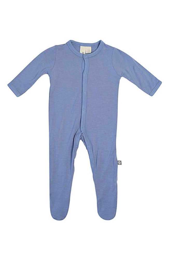 Kyte BABY Snap-Up Footie in Slate at Nordstrom