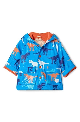 Hatley Giant T-Rex Raincoat in Blue at Nordstrom, Size 12-18M