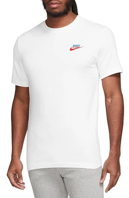 Nike Sportswear Connect Graphic T-Shirt White at Nordstrom,