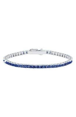 Crislu Tennis Bracelet in Saphire at Nordstrom