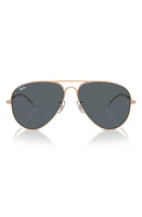 Ray-Ban Old Aviator 58mm Sunglasses in Rose Gold at Nordstrom