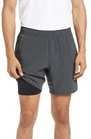 Barbell Apparel Men's Ghost Stretch Shorts Charcoal at Nordstrom,