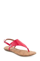 Aerosoles Conclusion Slingback Sandal Patent Pu W/Cork at Nordstrom,