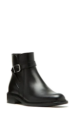 La Canadienne Sarah Waterproof Bootie Black Leather at Nordstrom,