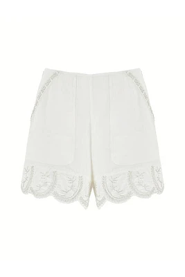 Nocturne Stone Detailed Shorts in at Nordstrom