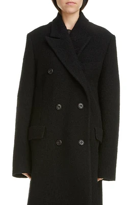 Acne Studios Ojama Wool Blend Bouclé Coat at Nordstrom, Us