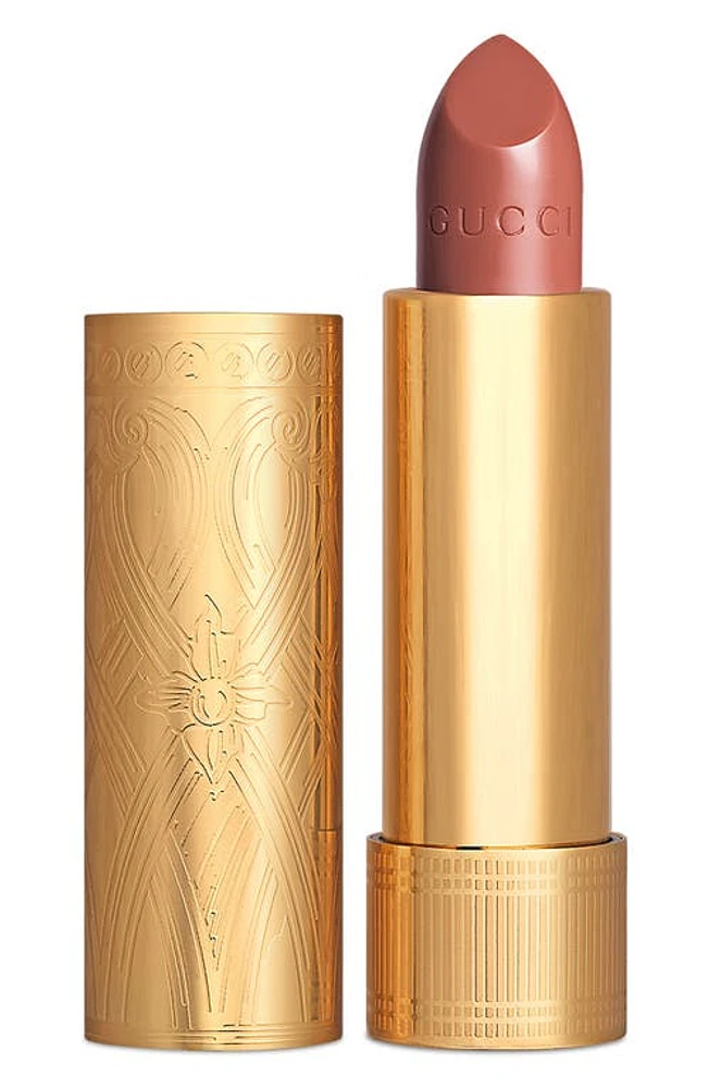 Gucci Rouge à Lèvres Satin Lipstick in Blaze Of Noon at Nordstrom