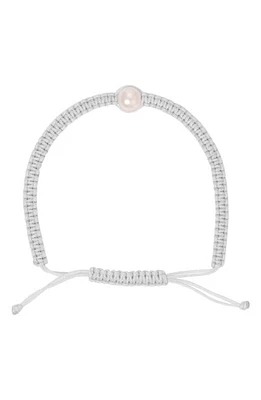 POLITE WORLDWIDE Freshwater Pearl Friendship Bracelet in Cloud at Nordstrom