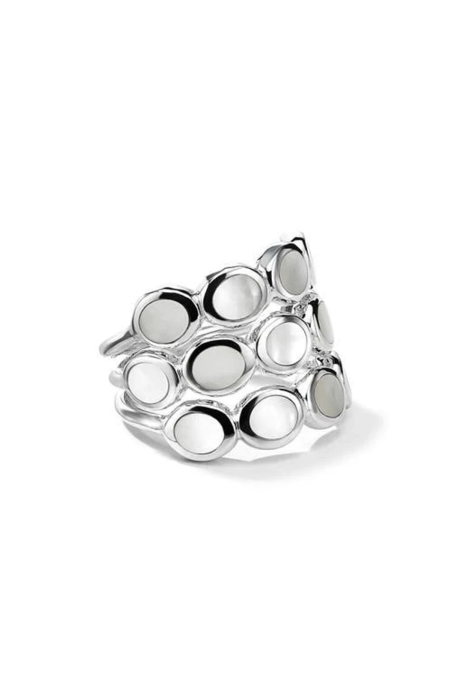 Ippolita Rock Candy Mother-of-Pearl Cluster Ring in Sterling Silver at Nordstrom, Size 7