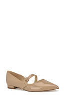 Nine West Luso Mary Jane Half D'Orsay Pointed Toe Flat at Nordstrom