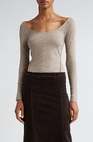 Paloma Wool Meel Long Sleeve Ballet Neck Top at Nordstrom,