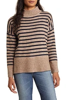 Hatley Mock Neck Tunic Sweater in Natural at Nordstrom, Size Large