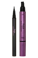 Kaja Wink Stamp Waterproof Wing Eyeliner Stamp & Pen in Black at Nordstrom