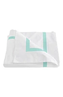 Matouk Lowell Duvet Cover in Lagoon at Nordstrom