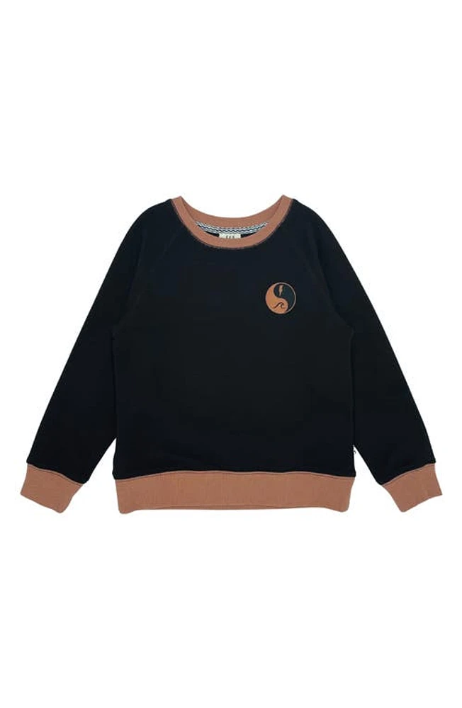 Feather 4 Arrow Kids' Energy Sweatshirt in Black at Nordstrom, Size 6