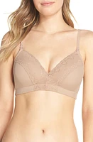 Natori Bliss Perfection Wireless Nursing Bra Café at Nordstrom,